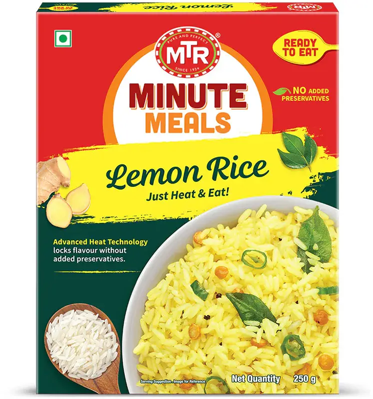 MTR Lemon Rice (Ready-to-Eat) (8.9 oz box)