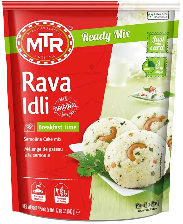 MTR Rava Idli Mix (17 oz pouch)
