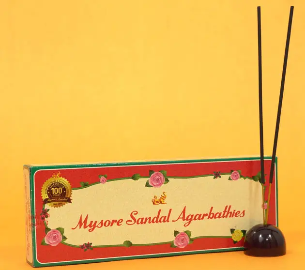 Mysore Sandal Agarbathies (Incense) (20 ct box)