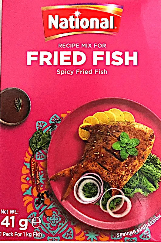 National Fish Fried Recipe Mix (1.76 oz box)
