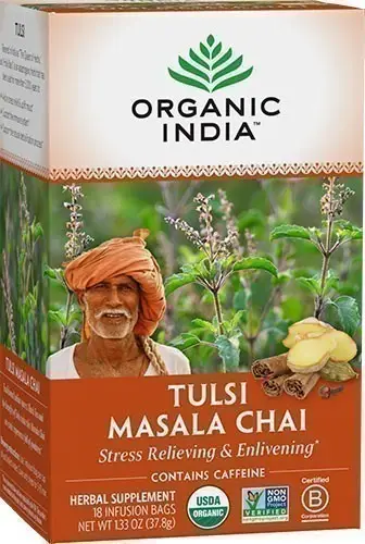 Organic India Tulsi Masala Chai (18 tea bags)