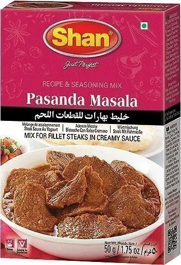 Shan Pasanda Curry Mix (50 gm box)