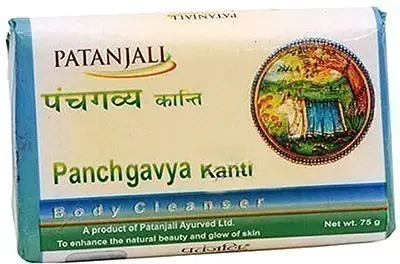 Patanjali Panchgavya Kanti Body Cleanser (75 gm bar)