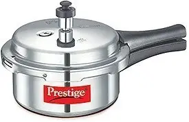 Prestige Deluxe Alpha Stainless Steel Pressure Cooker, 2 liter (each)