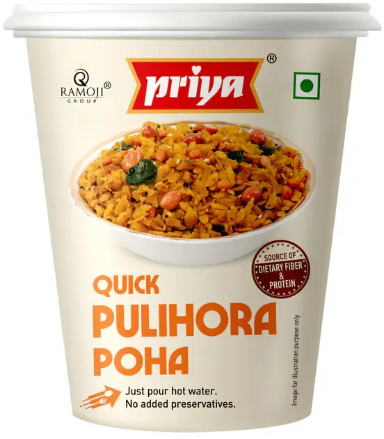 Priya Quick Pulihora Poha Cup (2.82 oz cup)
