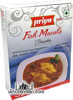 Priya Fish Masala Powder (3.5 oz box)