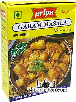 Priya Garam Masala Powder (3.5 oz box)
