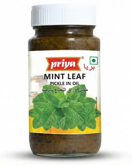 Priya Pudina/Mint Pickle With Garlic (Other Pickles)