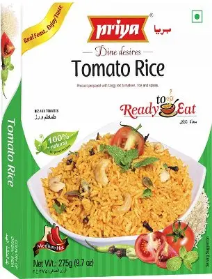 Priya Tomato Rice (Ready-to-Eat) (9.7 oz box)