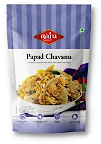 Raju Papad Chavanu (Raju Brand Snacks)