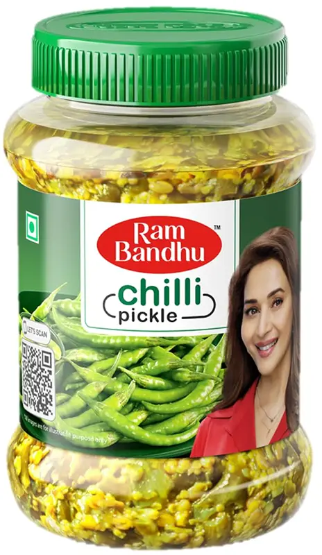 Ram Bandhu Chilli Pickle (Chili Pickles)