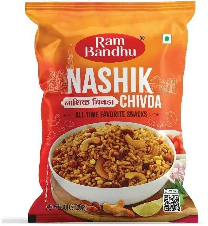 Ram Bandhu Nashik Chivada - 250 gms (250 gm bag)