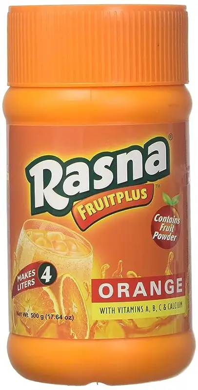 Rasna FruitPlus - Orange Drink Mix (Beverages)