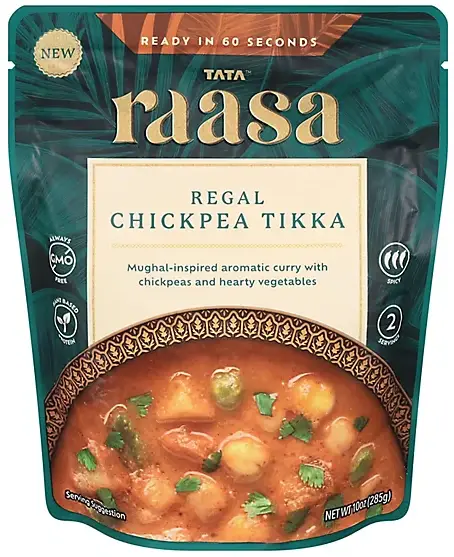 Tata Raasa Regal Chickpea Tikka (Ready-to-Eat) (Tata Brand)