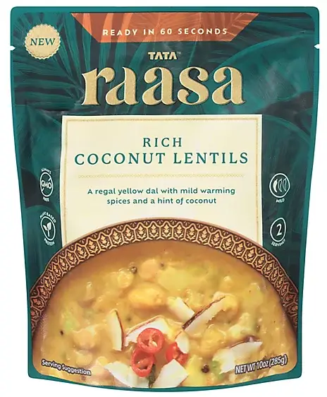 Tata Raasa Rich Coconut Lentils (Ready-to-Eat) (Tata Brand)