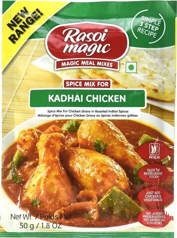 Rasoi Magic Kadhai Chicken Spice Mix (1.8 oz bag)