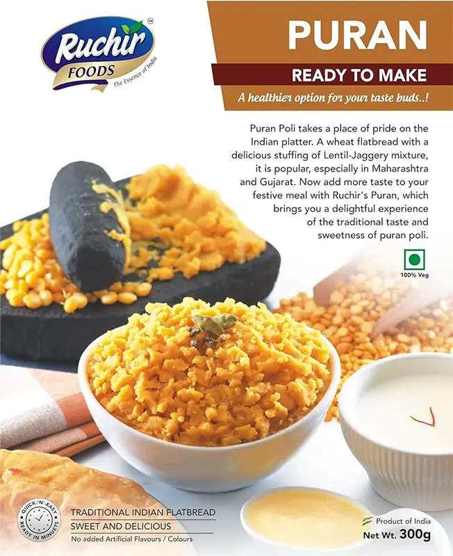 Ruchir Foods Puran (Ready To Make) (Instant Mix)