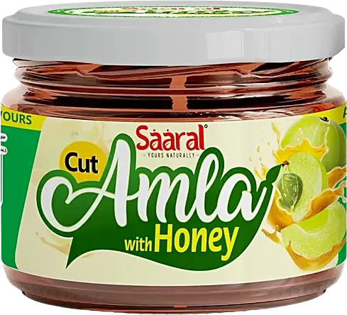 Saaral Cut Amla With Honey (Ayurvedic Supplements)