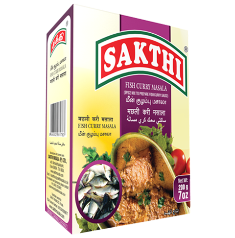 Sakthi Fish Curry Masala (200 gm box)