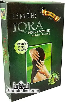 Seasons Iqra Indigo Powder (3.5 oz box)