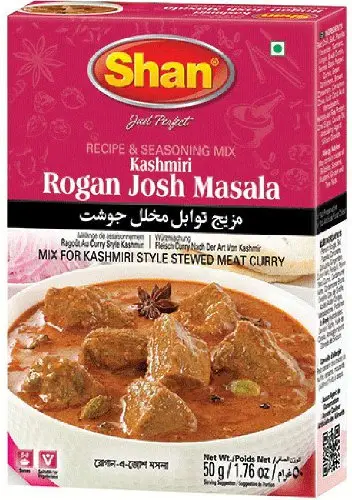 Shan Kashmiri Rogan Josh Curry Mix (50 gm box)