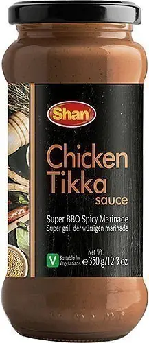 Shan Chicken Tikka BBQ Cooking Sauce (12.3 oz bottle)