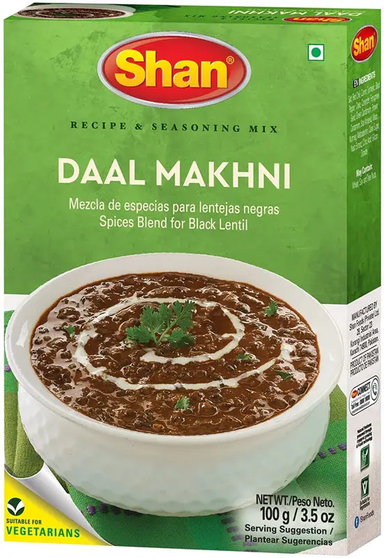 Shan Daal Makhni Spice Mix (100 gm box)