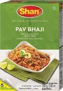 Shan Pav Bhaji Masala (100 gm box)