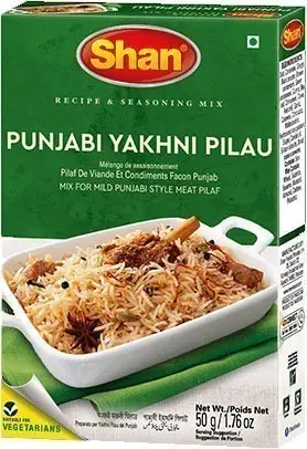 Shan Punjabi Yakhni Pilau Mix (50 gm box)
