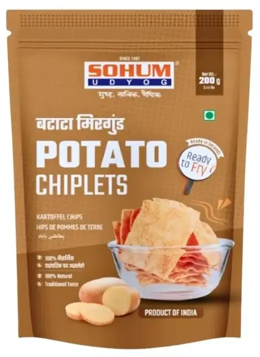 Sohum Udyog Potato Chiplets (Papad)