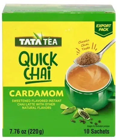 Tata Tea Quick Chai - Cardamom (Tea)
