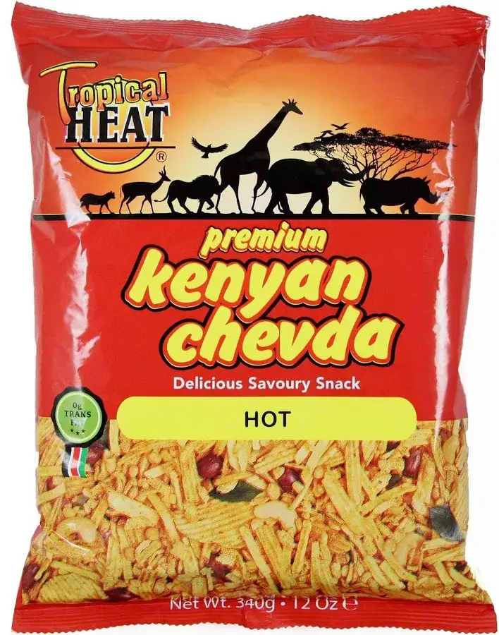 Tropical Heat Premium Kenyan Chevda - Hot (12 oz bag)