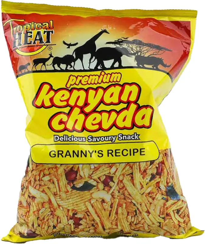 Tropical Heat Premium Kenyan Chevda - Granny's Recipe Masala (12 oz bag)