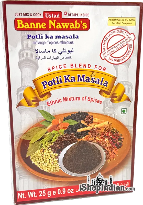 Ustad Banne Nawab's Potli Ka Masala (25 gm box)