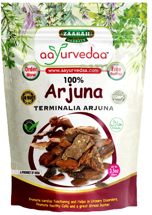 Zaarah Herbals - Arjuna (Terminalia Arjuna) (Ayurvedic Supplements)
