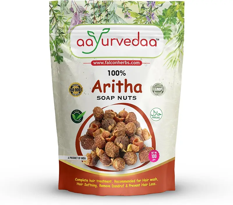 Zaarah Herbals - Aritha Whole (Soap Nuts) (Ayurvedic Supplements)
