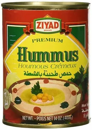 Ziyad Hummus - Hot Spicy (14 oz can)